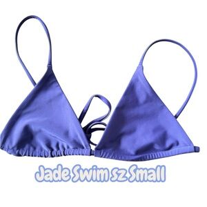 Jade Swim Bikini Top in Purple